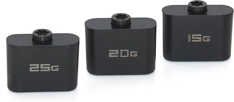 RunzeFeng Golf Weight Compatible with Odyssey 22 Toulon and 25 S2S TRI-HOT Putter Head 5/10/15/20/25g - Image 3